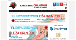 Desktop Screenshot of kkchampion.ba